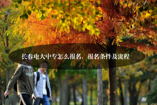 長春電大中專官網(wǎng)怎么報名，報名條件及流程