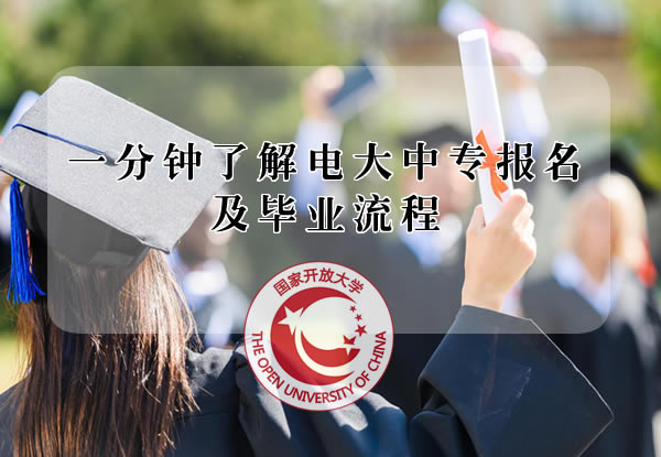 一分鐘了解電大中專報(bào)名及畢業(yè)流程