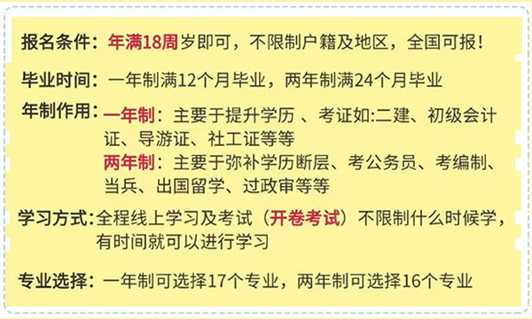江西初中學歷怎么報考大專？